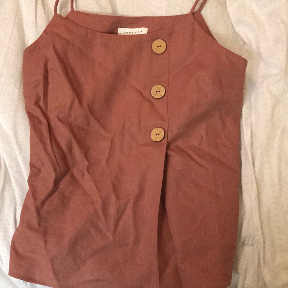 TOPSHOP pink tank